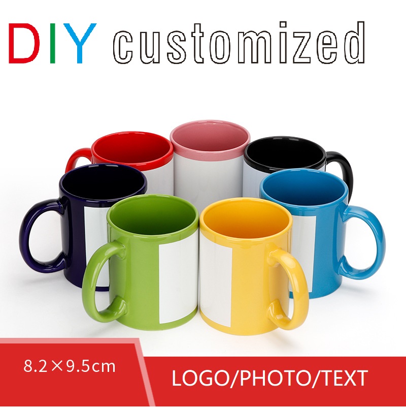 Черная чашка с логотипом «сдел – обзор и цена Sublimation Mug White