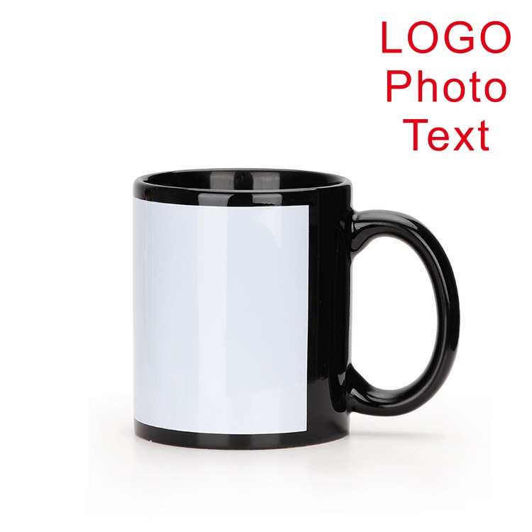 Черная чашка с логотипом «сдел – обзор и цена Sublimation Mug White