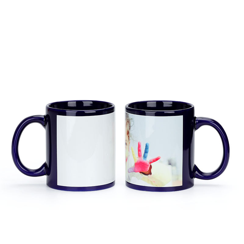 Черная чашка с логотипом «сдел – обзор и цена Sublimation Mug White